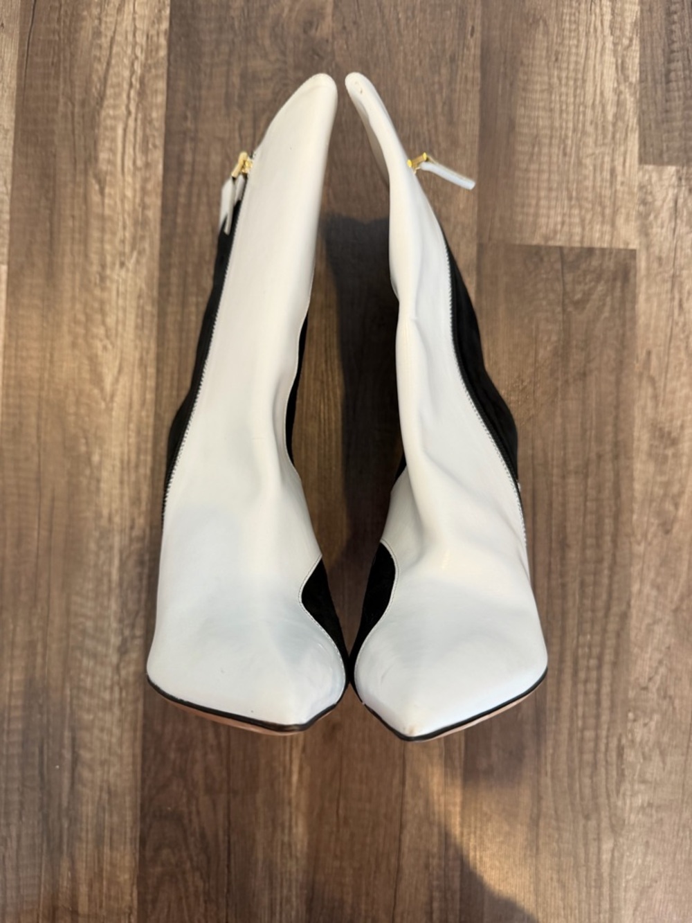 TORI SOUDAN Julee Ankle Boot Black White size women’s 40 / 9 designer - Picture 4 of 14